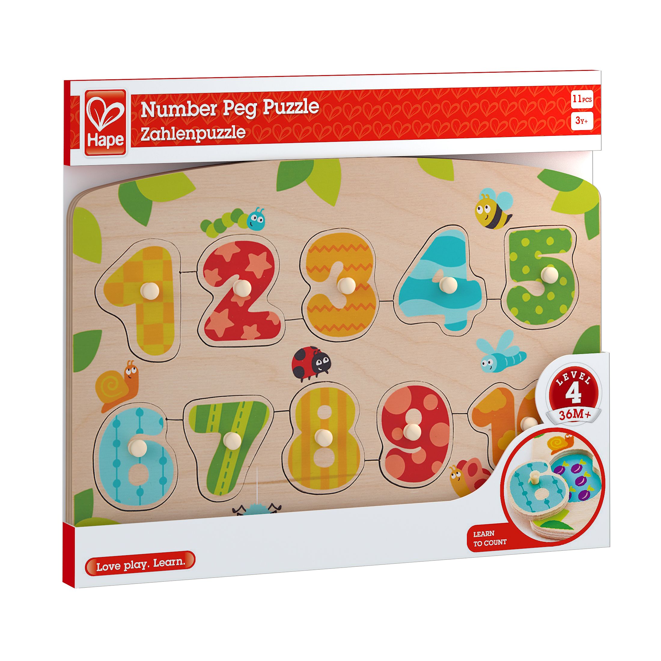 Hape Zahlenpuzzle
