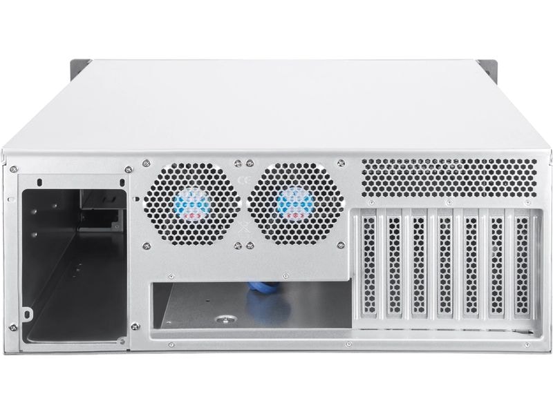 SilverStone Gehäuse RM41-506 Rackmount-Gehäuse mit zwei vorinstallierten 80-mm-PWM-Lüftern