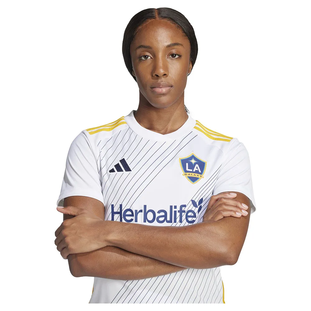 adidas LA Galaxy 24/25 Heim Damen T-Shirt mit kurzen Ärmeln