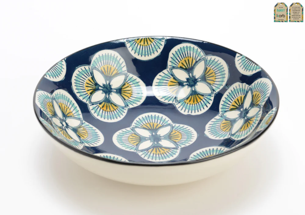 Assiette creuse imany 19 cm (lot de 6) Amadeus