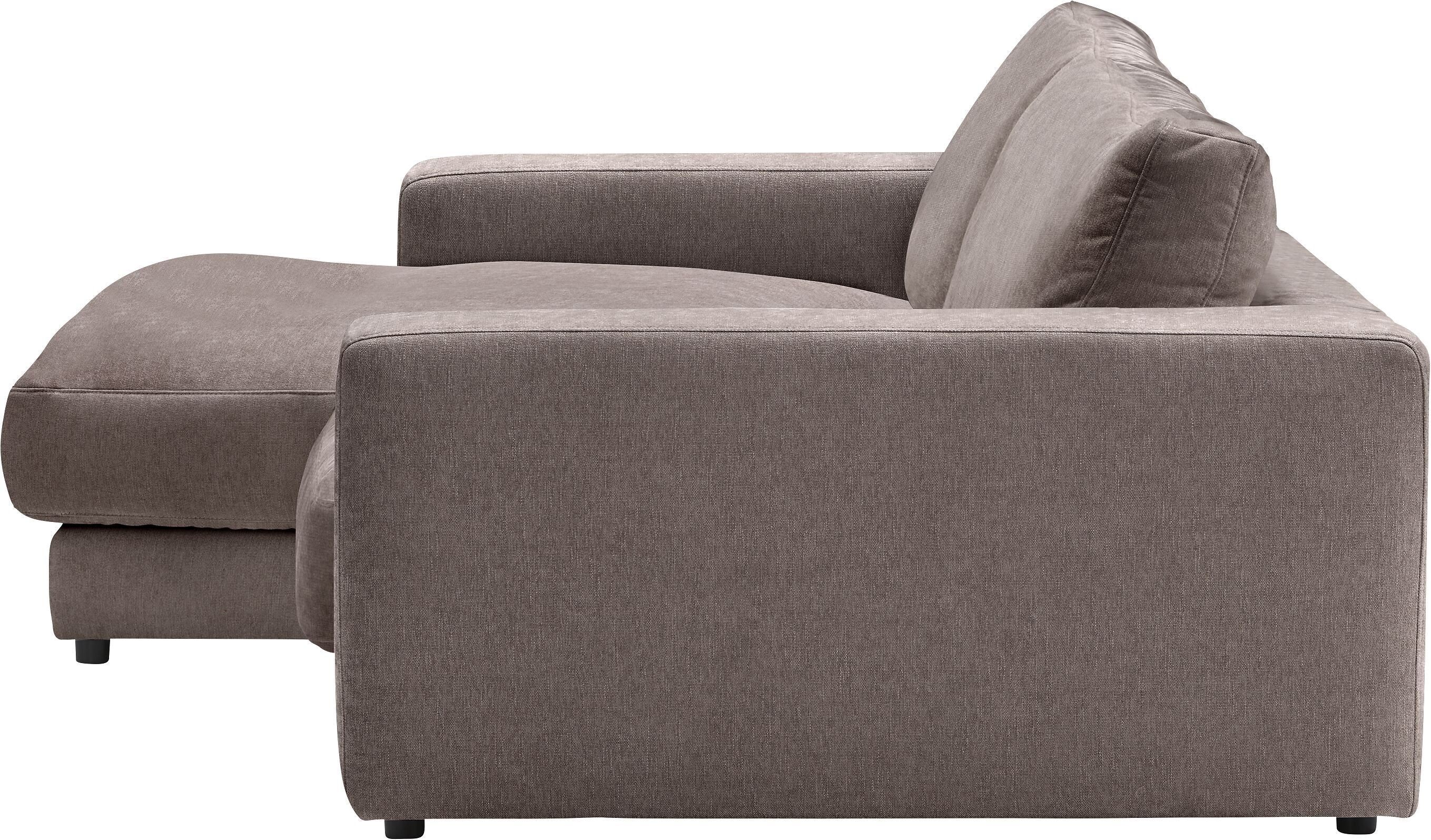 HARRISON Ecksofa - Hellbraun / B: 250.0 cm x T: 170.0 cm x H: 85.0 cm