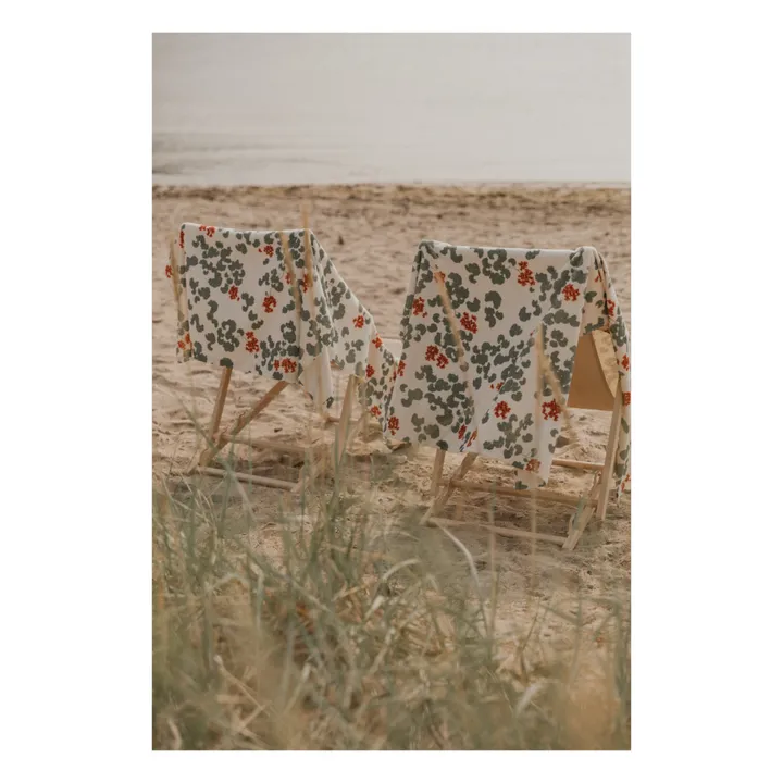 garbo&friends Serviette de bain Pelargonium | Vert