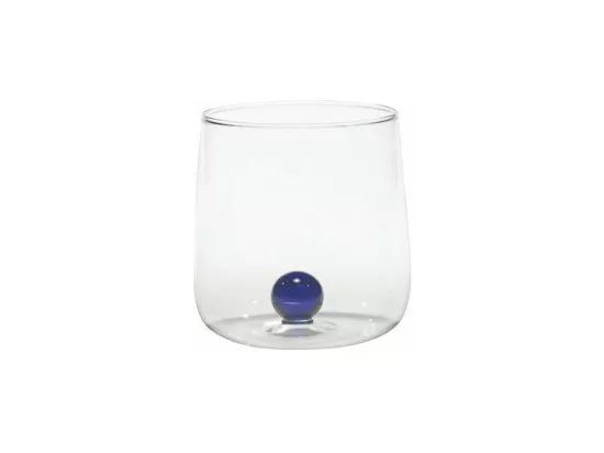 Verre Borosilicate Bilia Tumbler Zafferano lot de 6 pièces, couleur Bleu