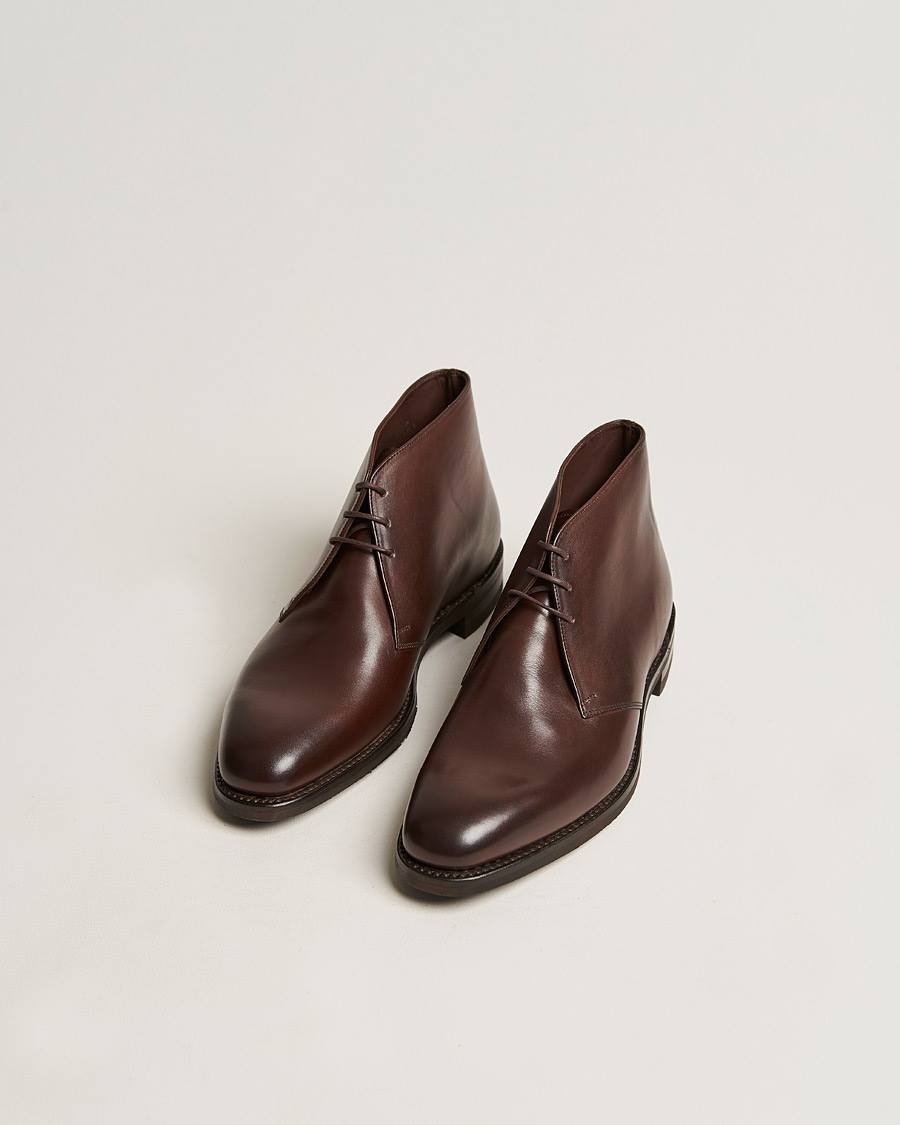 Loake 1880 Pimlico Chukka Boot Dark Brown Calf