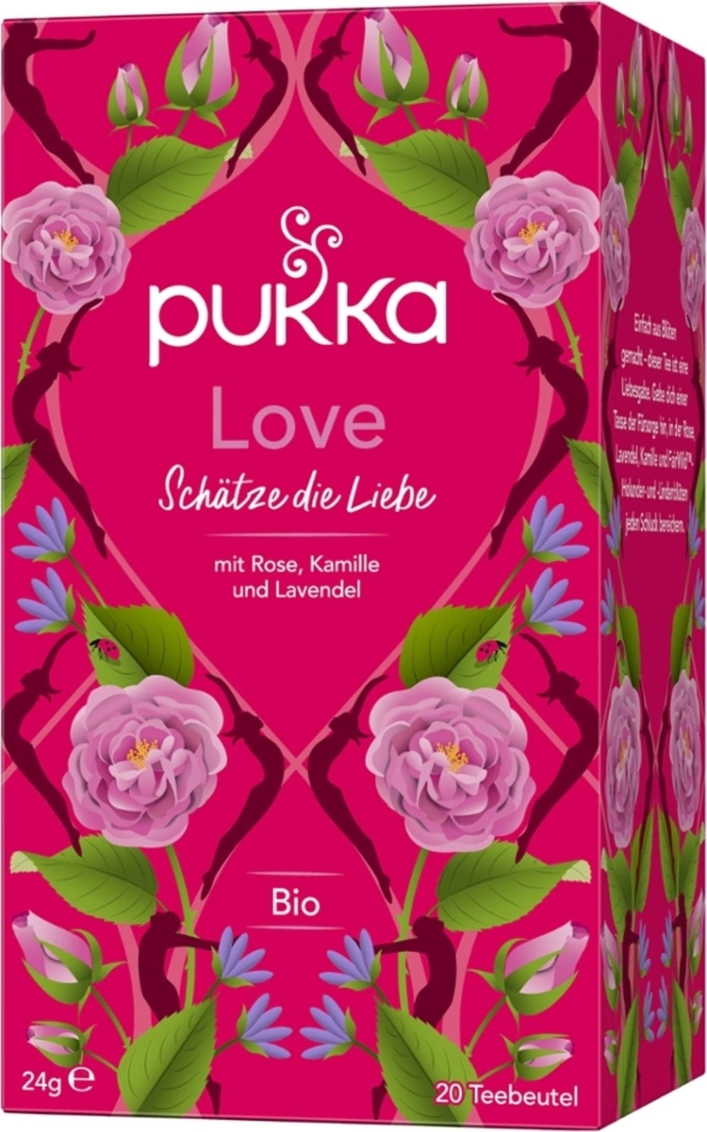 PUKKA  Love Bio-Kräutertee, 20 Teebeutel (24 g)