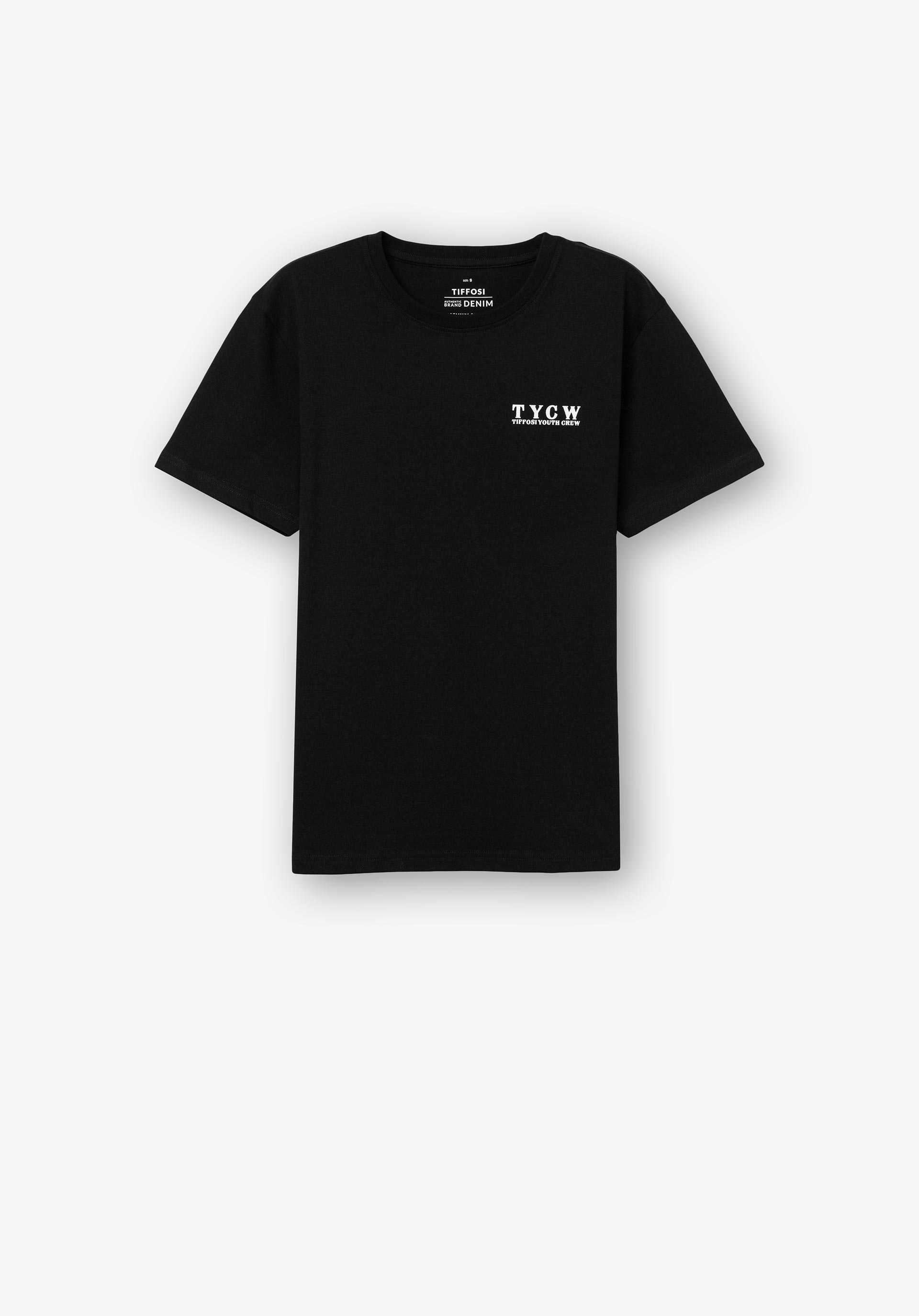 T-shirt com Estampado nas Costas