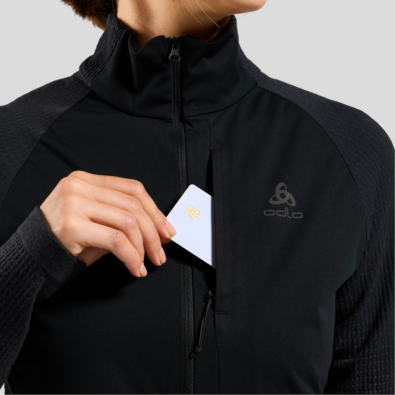 Odlo Damen Zeroweight Pro PW Windproof Hybrid Jacke