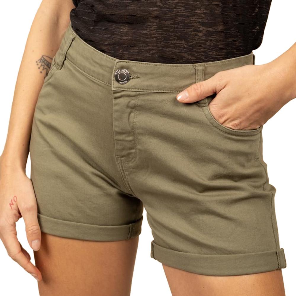 Deeluxe Short Kaki Femme Deeluxe Cerise
