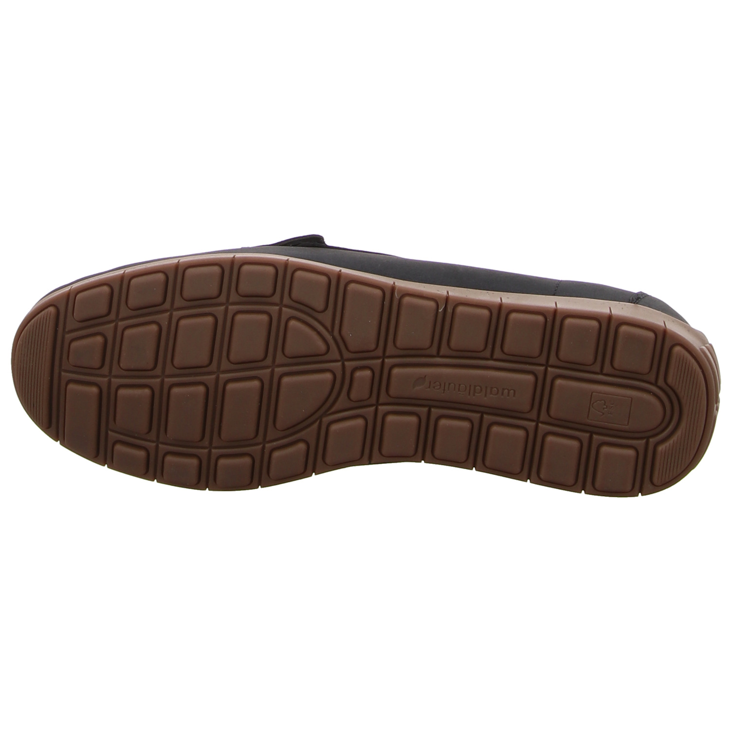 Waldläufer Slipper blau blau