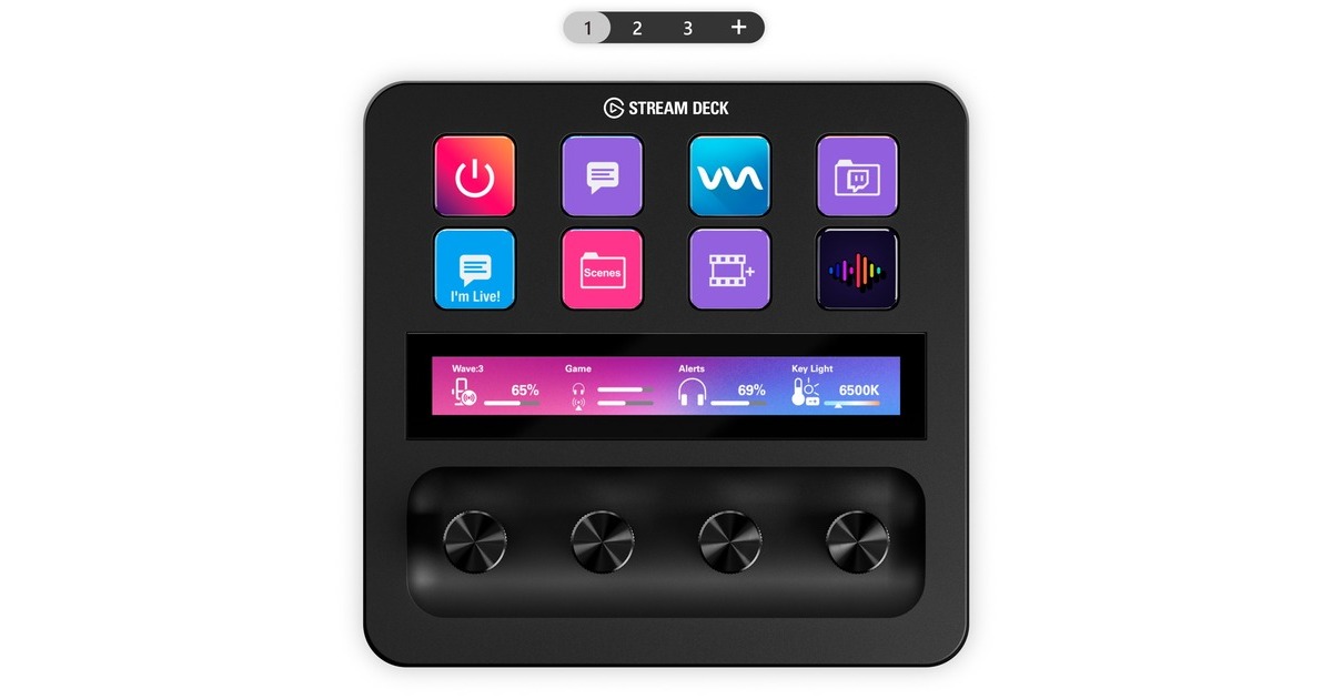 ElgatoStream Deck + keypad  (Zwart)