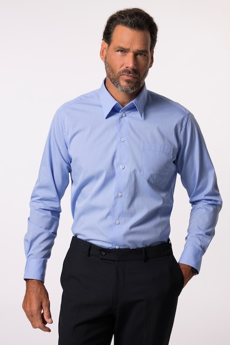 Hemd, Business, Variokragen, bis 8XL, Comfort Fit
