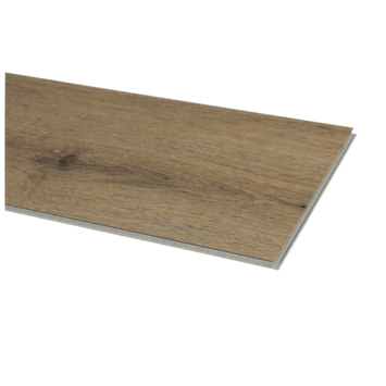 Kleurstaal click PVC Basic rechte stroken warmbruin eiken houtlook