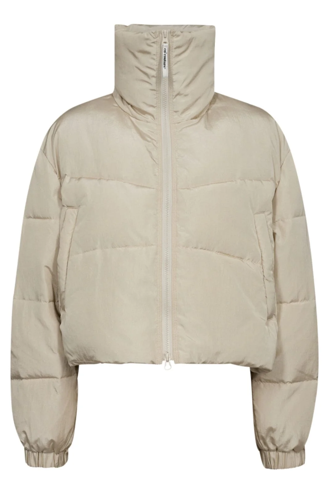 Co´Couture Frostycc Crop Puffer Jacket 30199 127 champagne