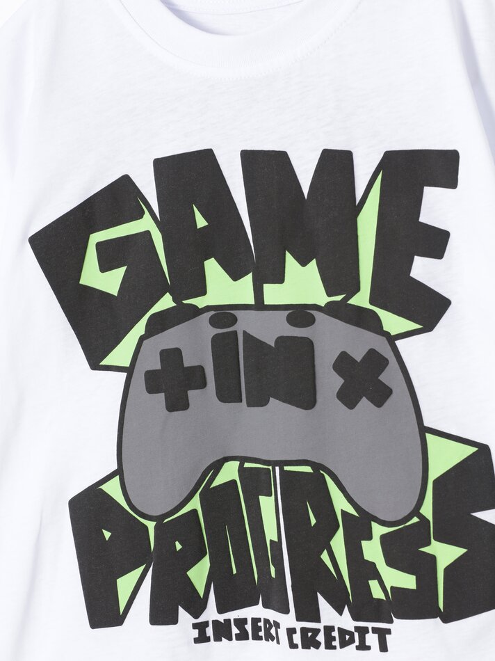 Camiseta estampada - Branca