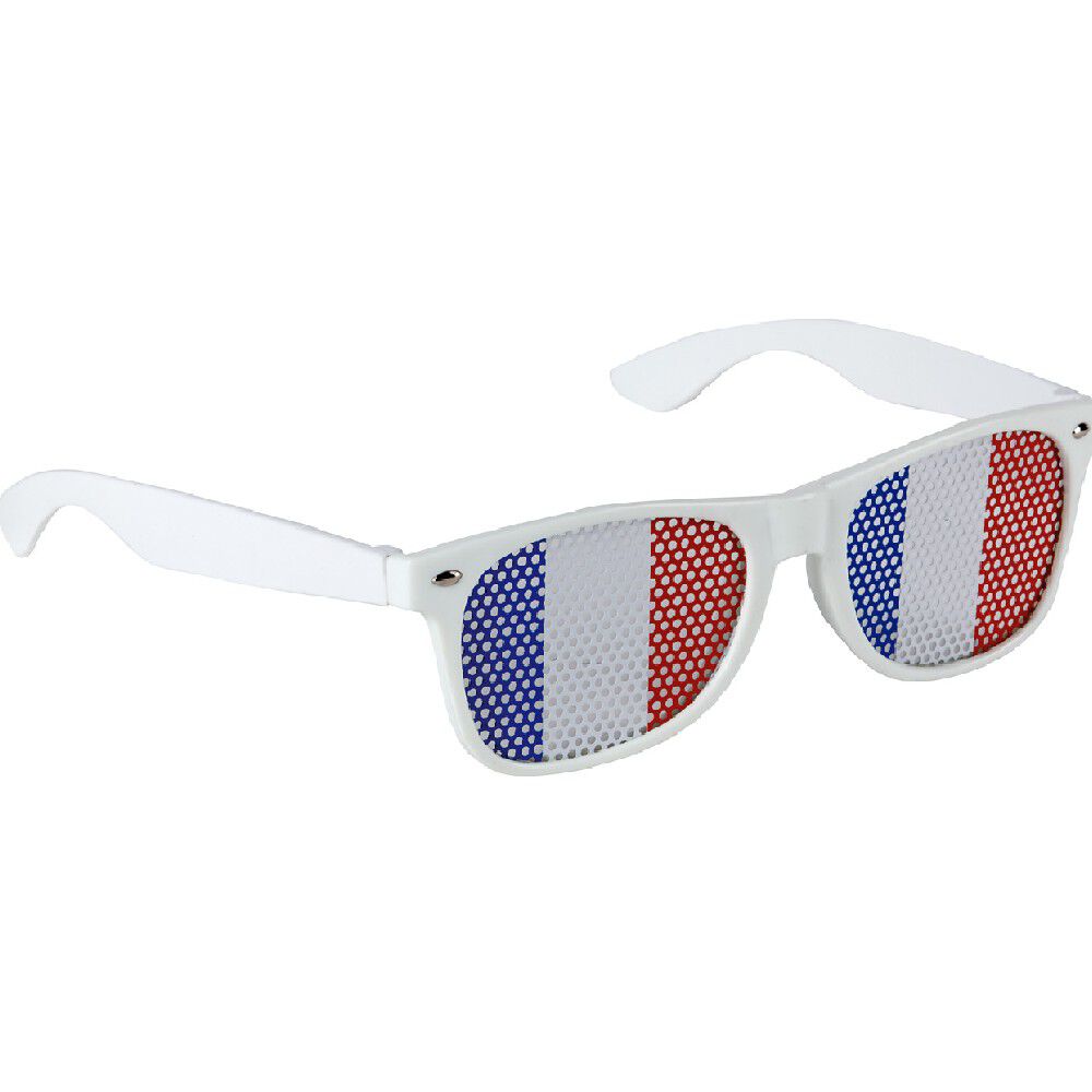 Lunettes perforées supporter France