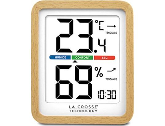 LA CROSSE TECH - Station météo WS6281 Bois