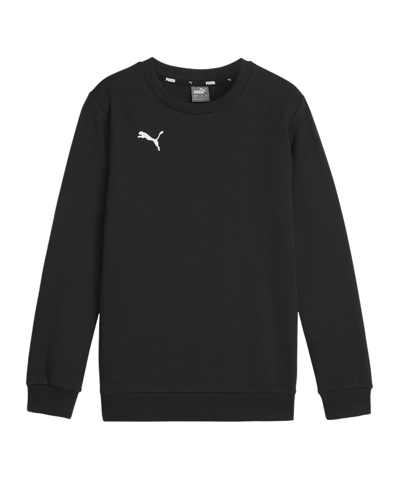 PUMA teamGOAL Casuals Sweatshirt Kids Schwarz F03