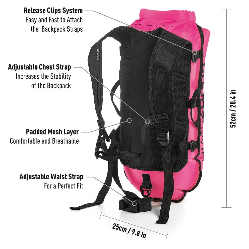 Buddyswim Boje mit abnehmbaren Rucksackträgern 28L