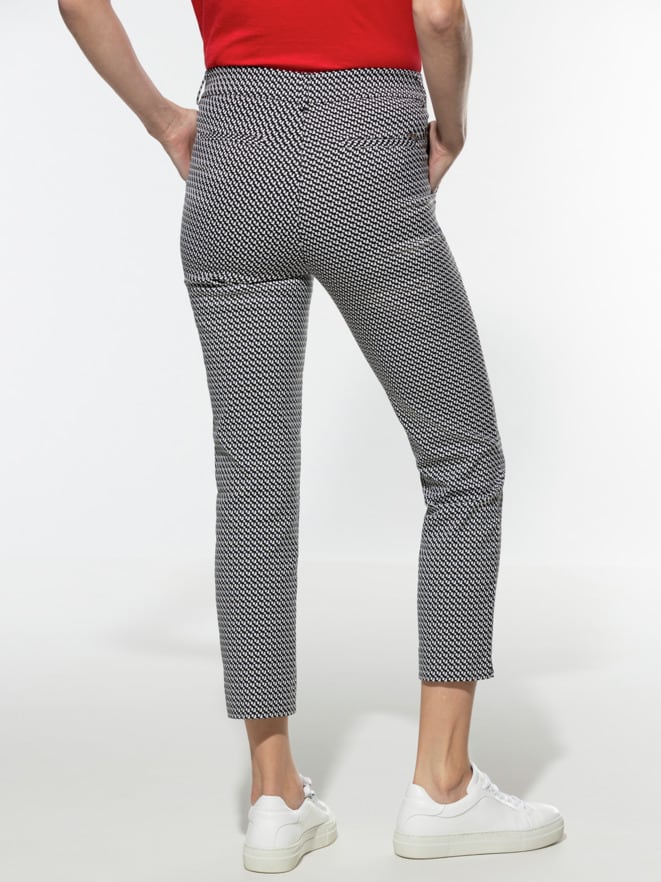7/8-Jacquardhose Minimal