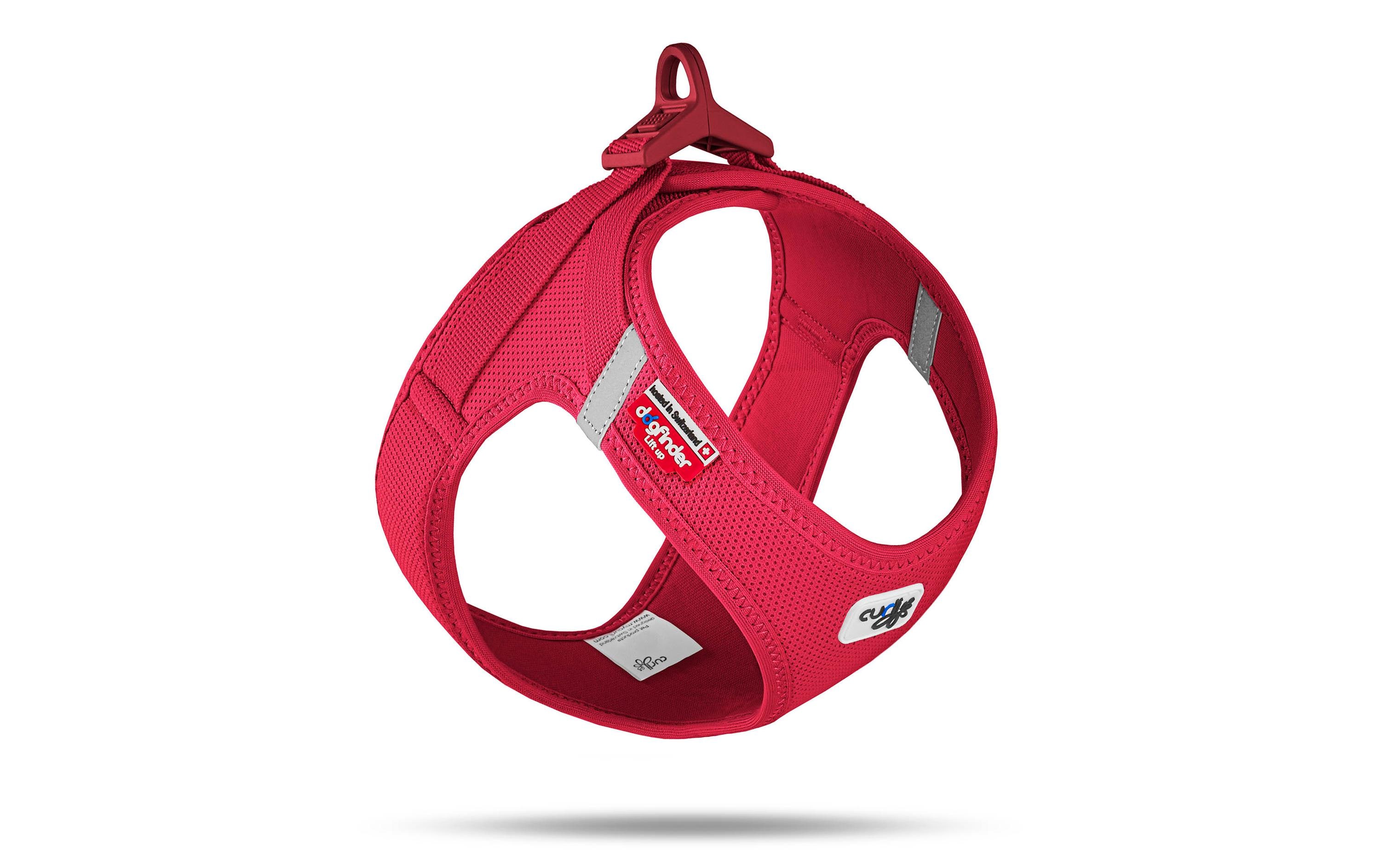 Geschirr Vest Air-Mesh XL, RotDas verstellbare Brustgeschirr mit Schnalle