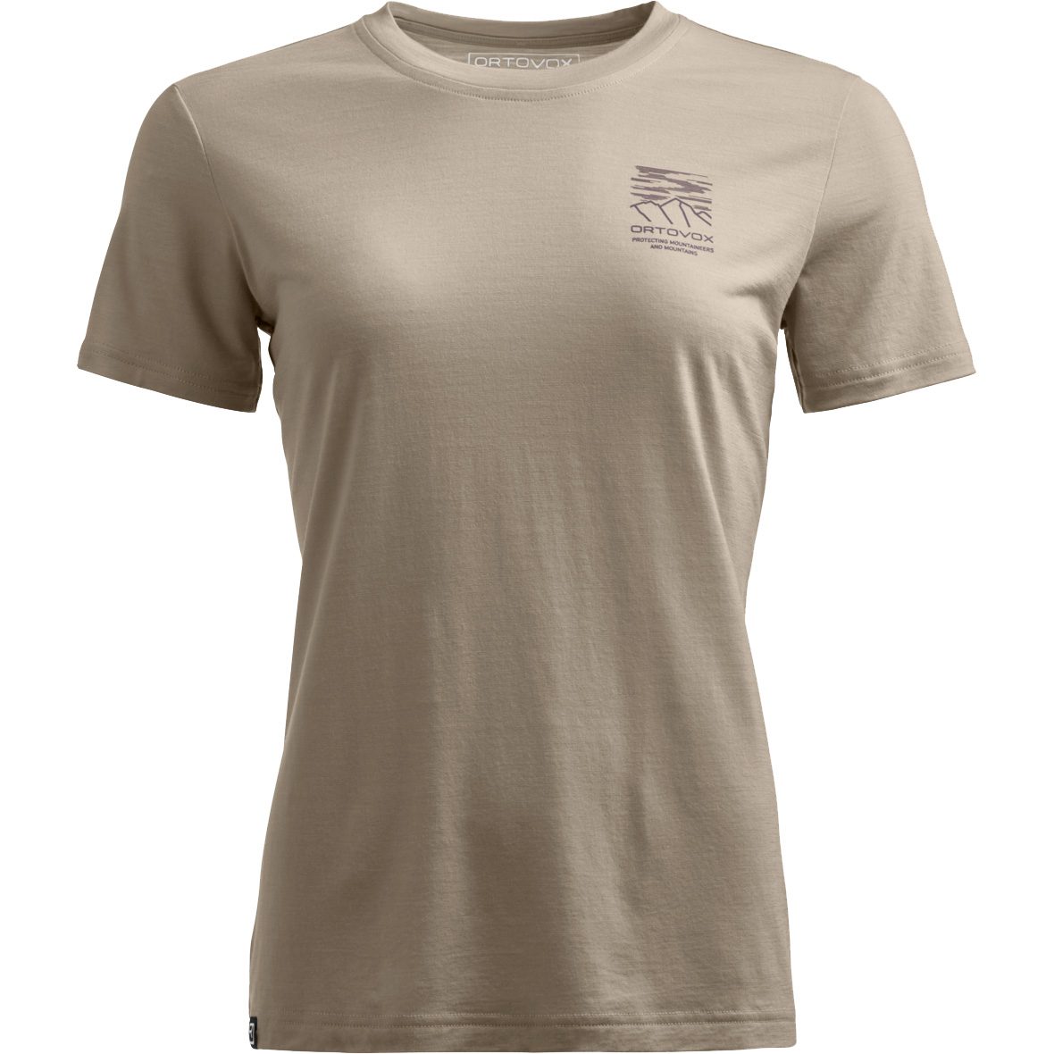 ORTOVOX 150 Cool Mountain Mission T-Shirt Damen grey sand