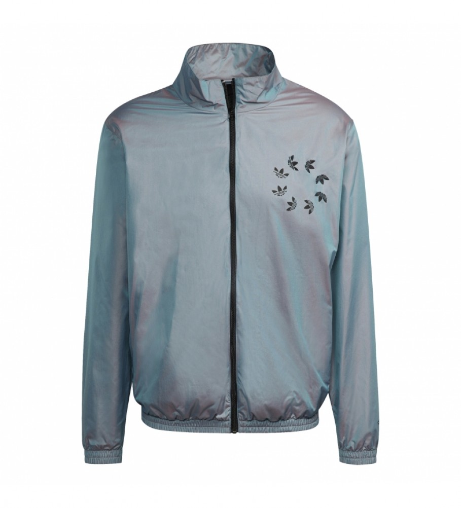 Jaqueta adidas Adicolor Shattered Trefoil cinza