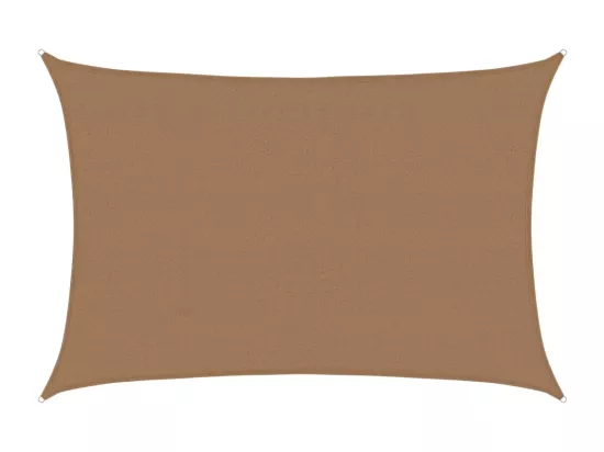 Voile d'ombrage 160 g/m² Taupe 4x5 m PEHD