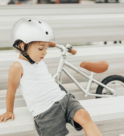 Banwood Fahrradhelm - Classic+ - Chrome