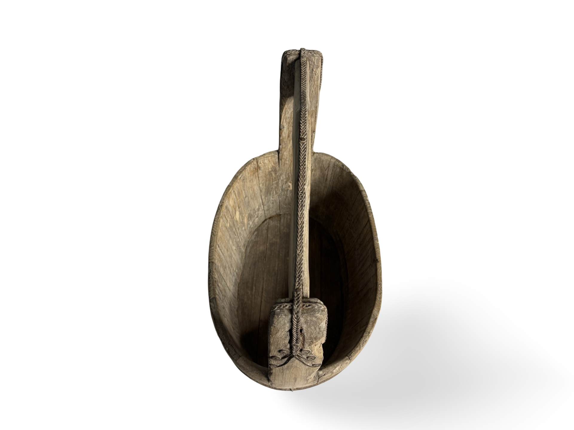 Ovale ton hout uniek