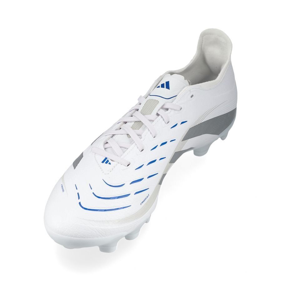 adidas Predator League MG Polar Victory - Blanc/Argenté/Bleu