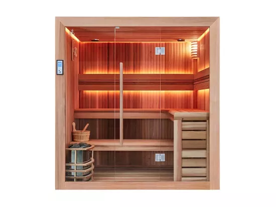 Sauna Boreal® Evasion 200 VIP - le sauna vapeur traditionnel de luxe