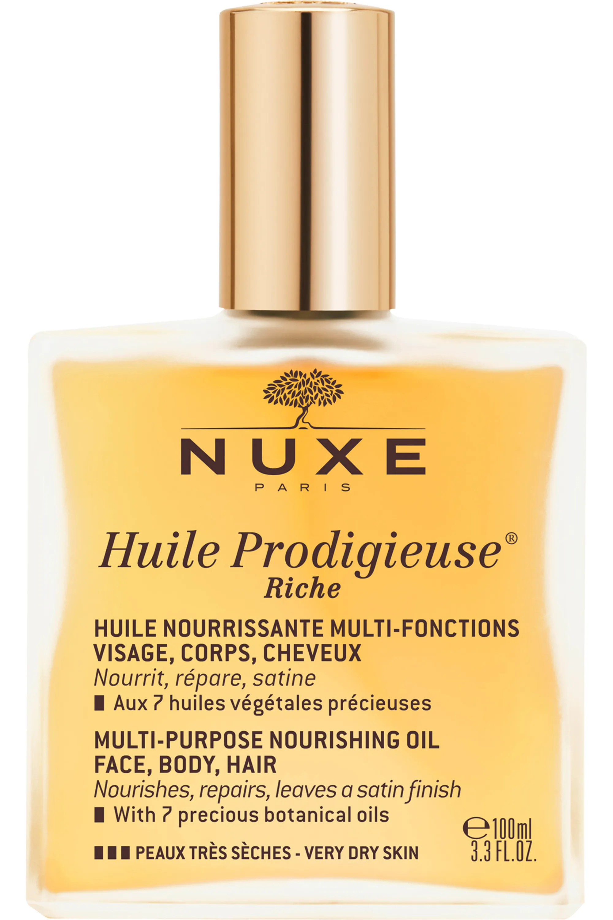 Nuxe Huile nourrissante multi-fonctions Huile Prodigieuse® Riche-100 ml