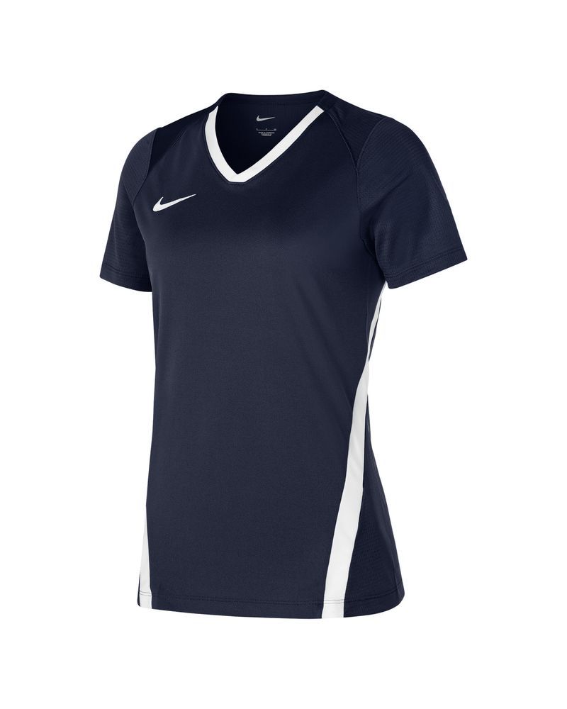 Maillot de volley Nike Team Spike Bleu Marine pour femme