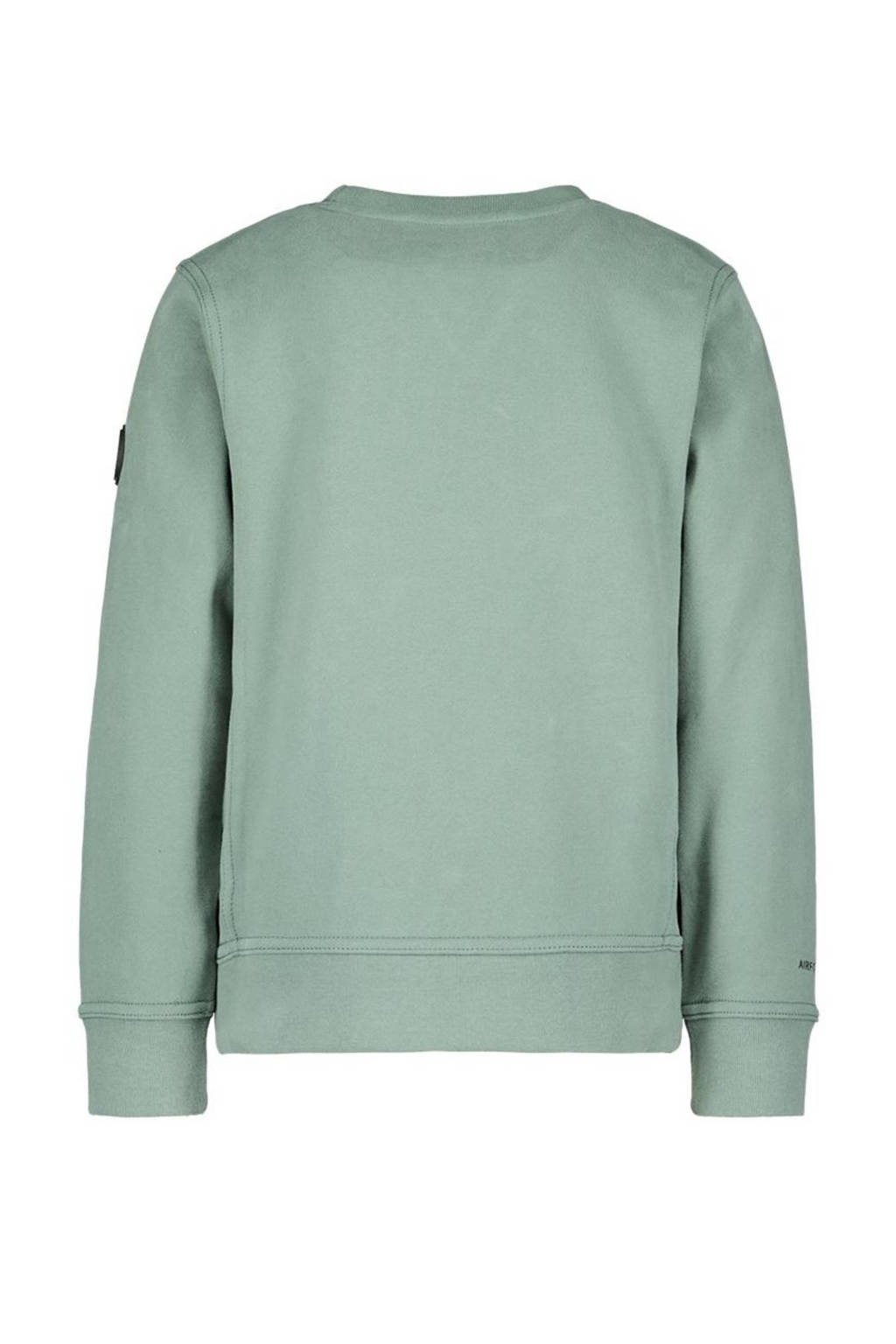 Airforce sweater zachtgroen