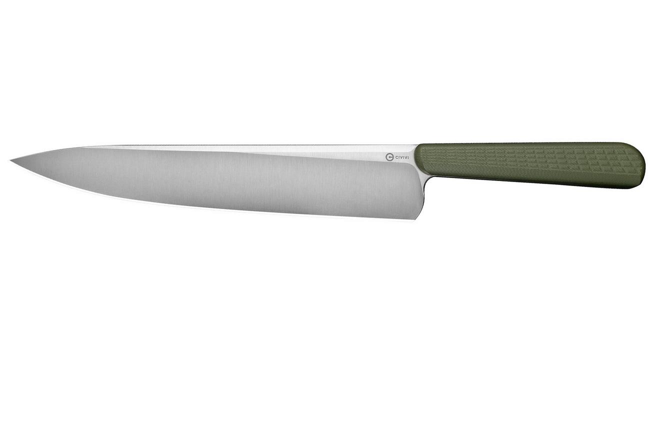 Civivi Cibus C23048-2 Satin, Green G10, koksmes, Ostap Hel design
