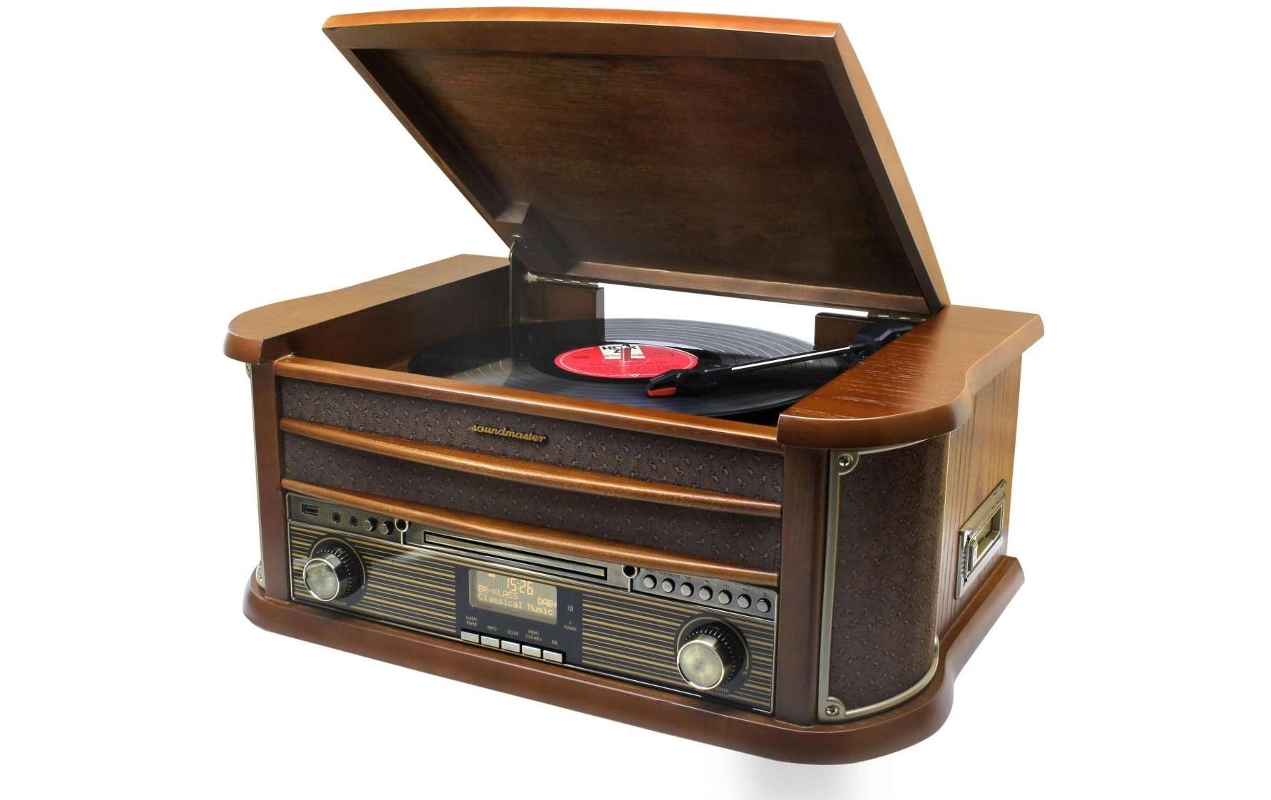 Soundmaster Stereoanlage »NR565DAB Braun« ( Digitalradio (DAB+) | FM-Tuner )