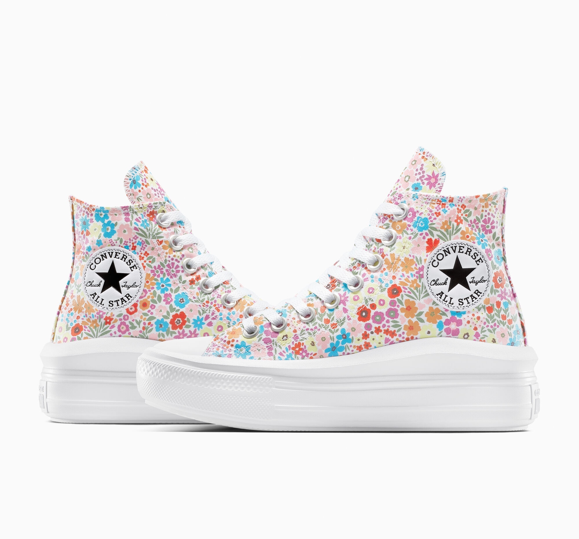 Converse Sneaker »CHUCK TAYLOR ALL STAR MOVE PLATFORM MINI FLOWERS«