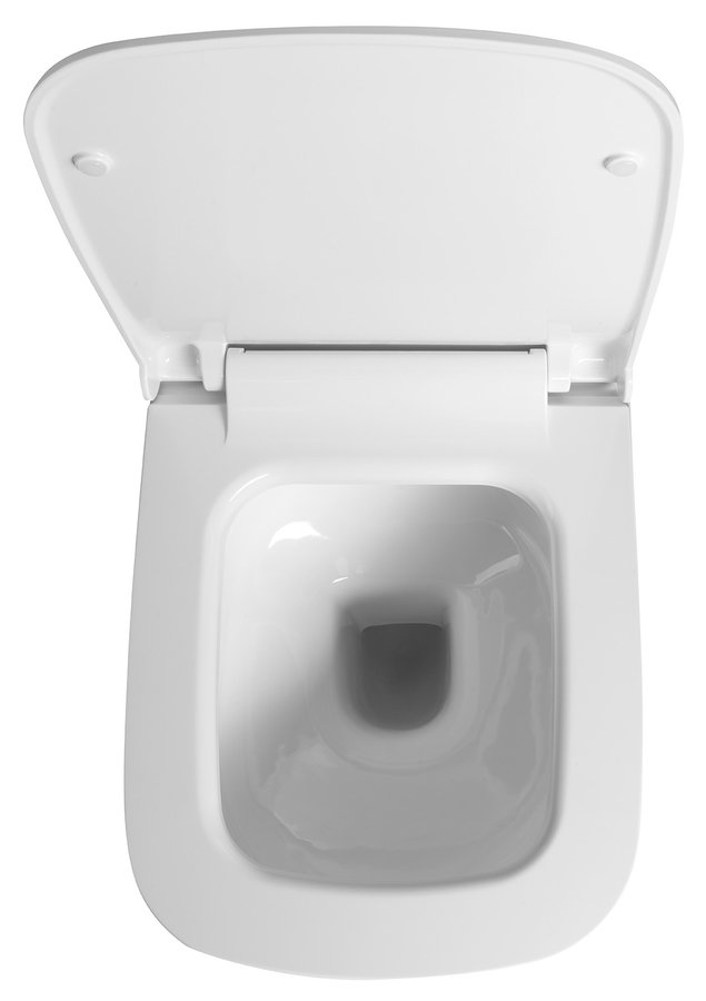 Sapho Bello randloos toilet wit 35x53cm