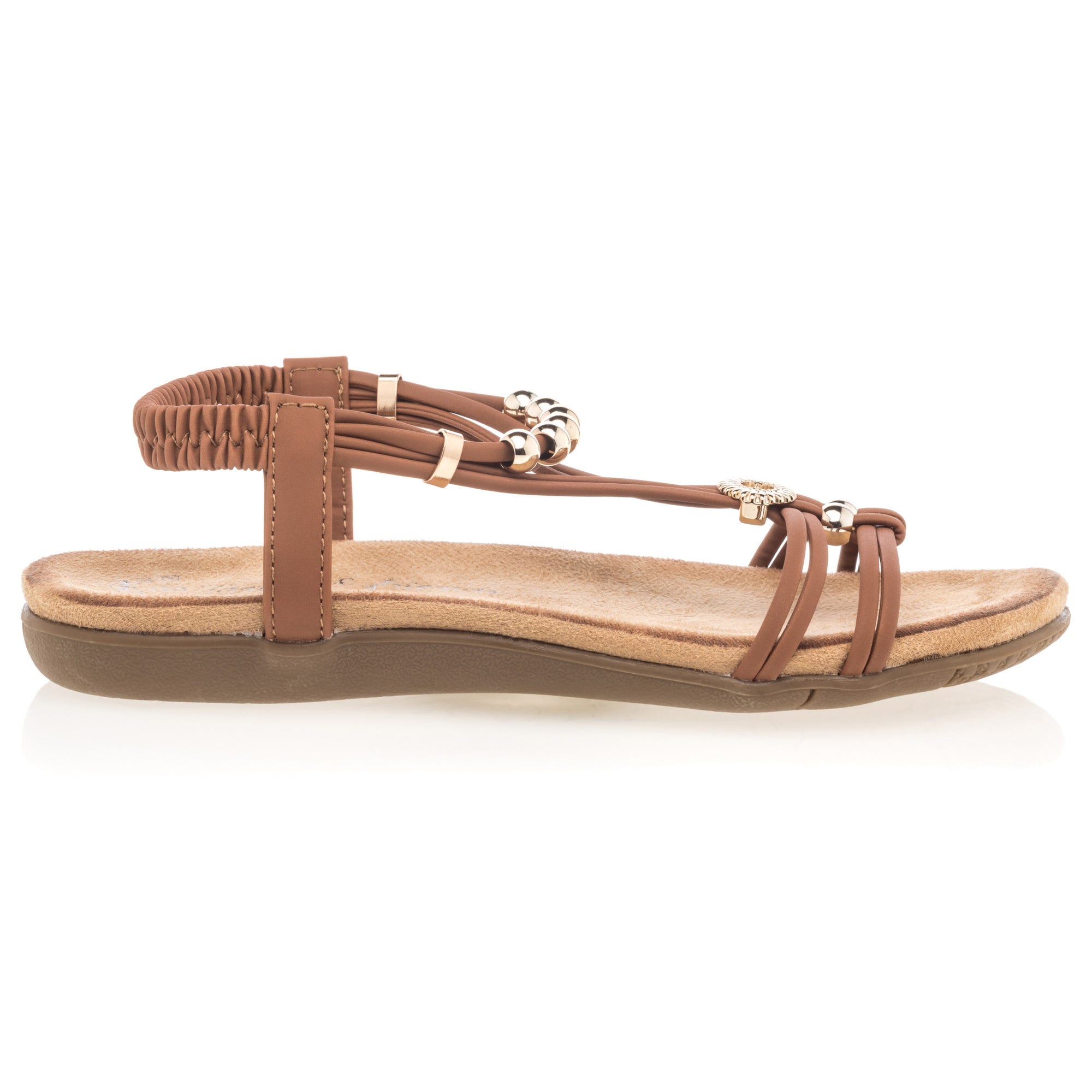 Sandales Femme camel