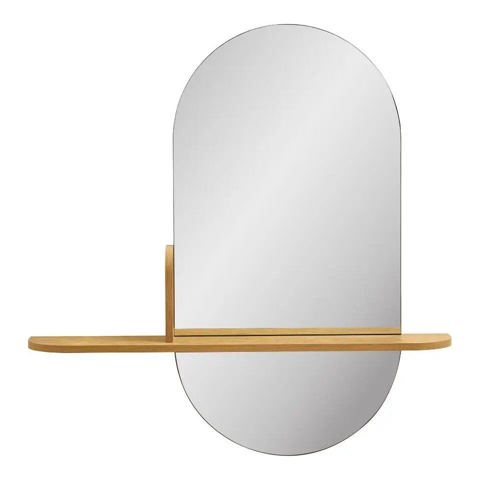 Hioshop Elna spiegel 1 plank eikendecor