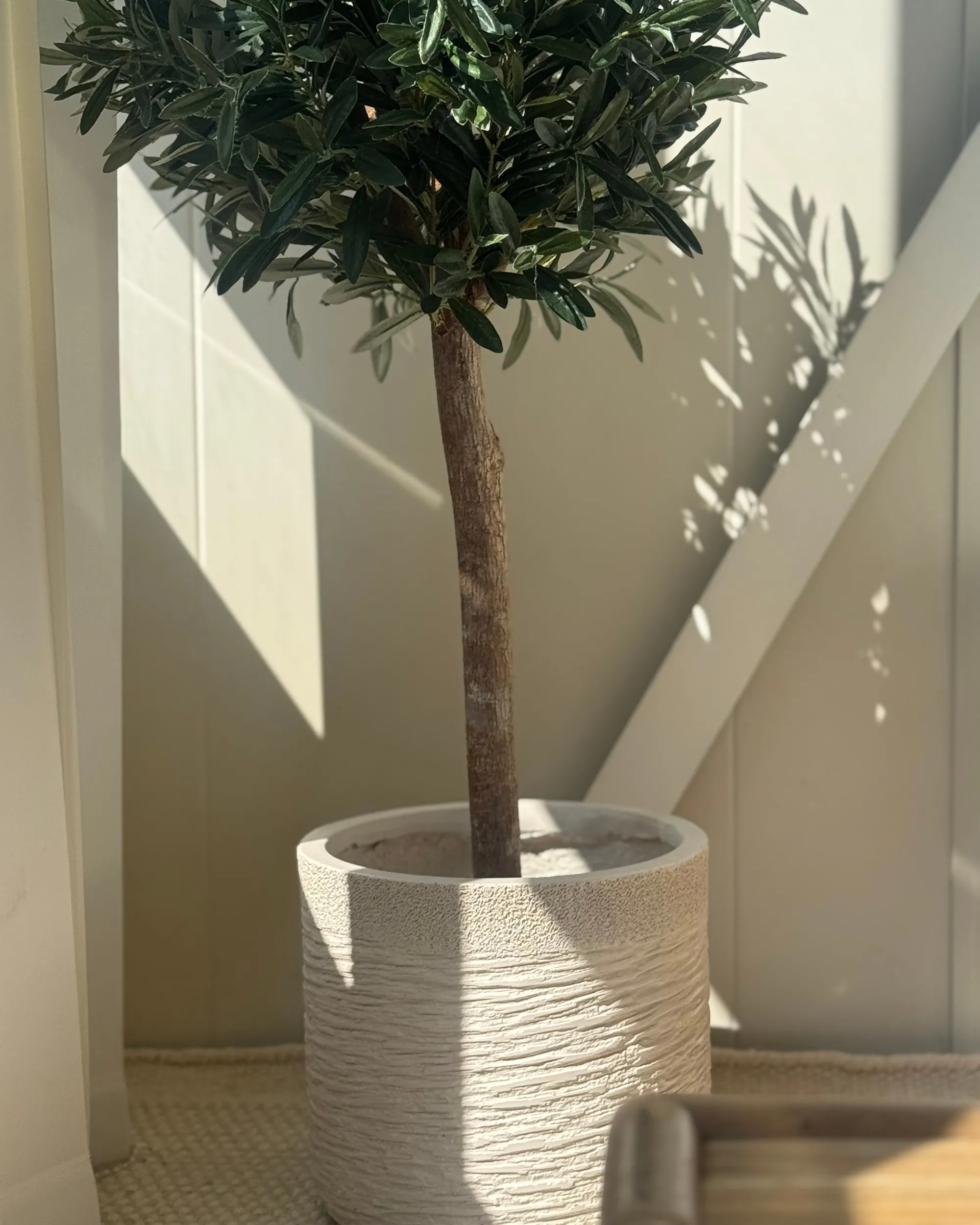 Bloempot SAMOS 26 cm Lichtbeige