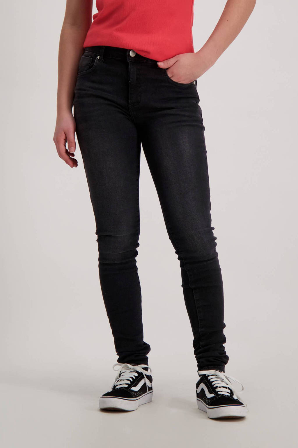 Cars high waist skinny jeans Ophelia black used