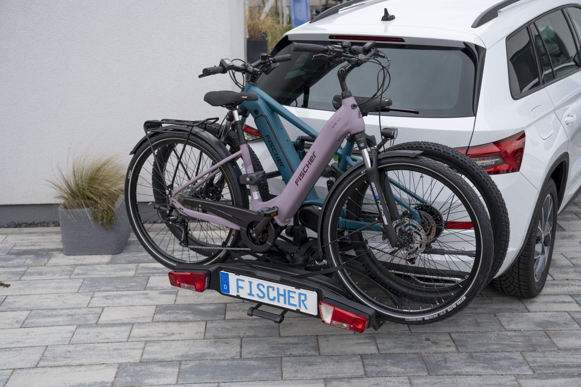FISCHER Kupplungs-Fahrradträger RoadLine Black