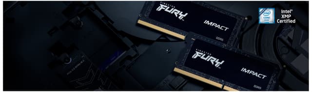 Kingston FURY Impact 64GB DDR5 RAM 5600MT/s CL40 (sort)