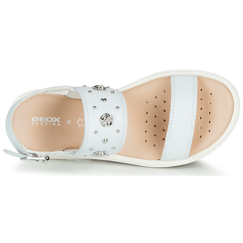 Geox - J SANDAL REBECCA GIR - Blanc