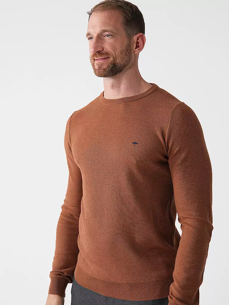 FYNCH HATTON Pullover braun