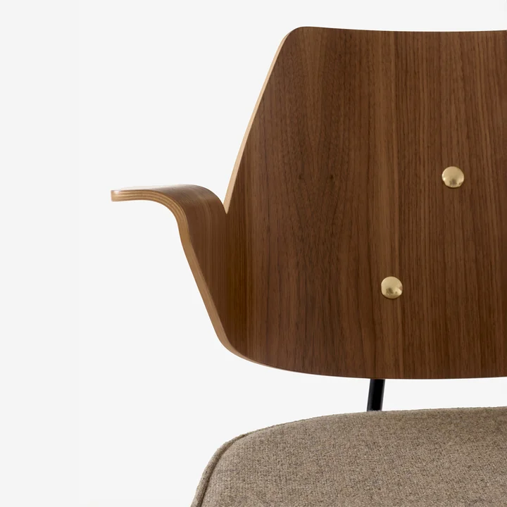 &Tradition - RFH Armlehnstuhl RD7, beige (Hallingdal 65 103)