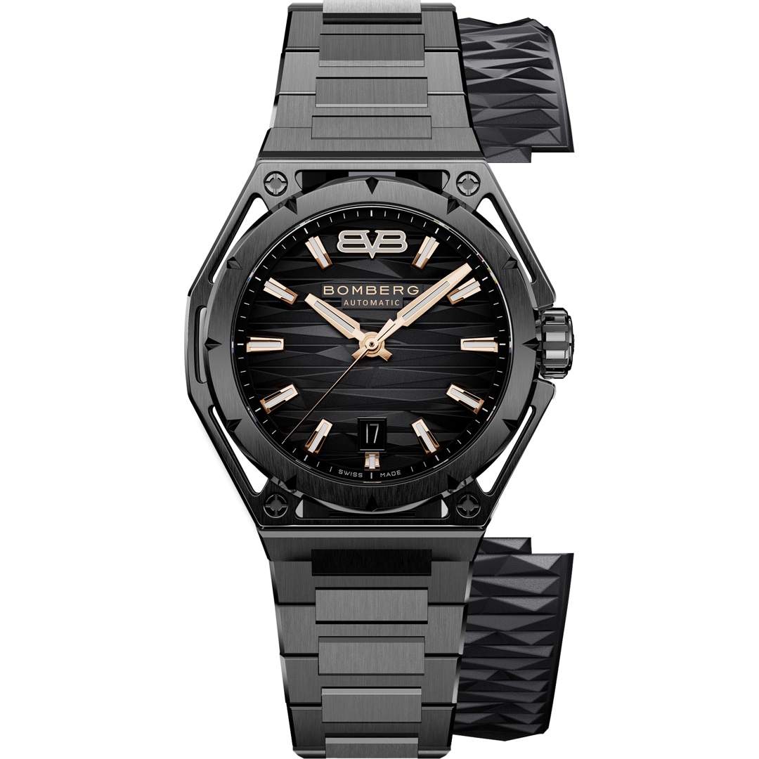 Bomberg Edge Core Automatic Gunmetal