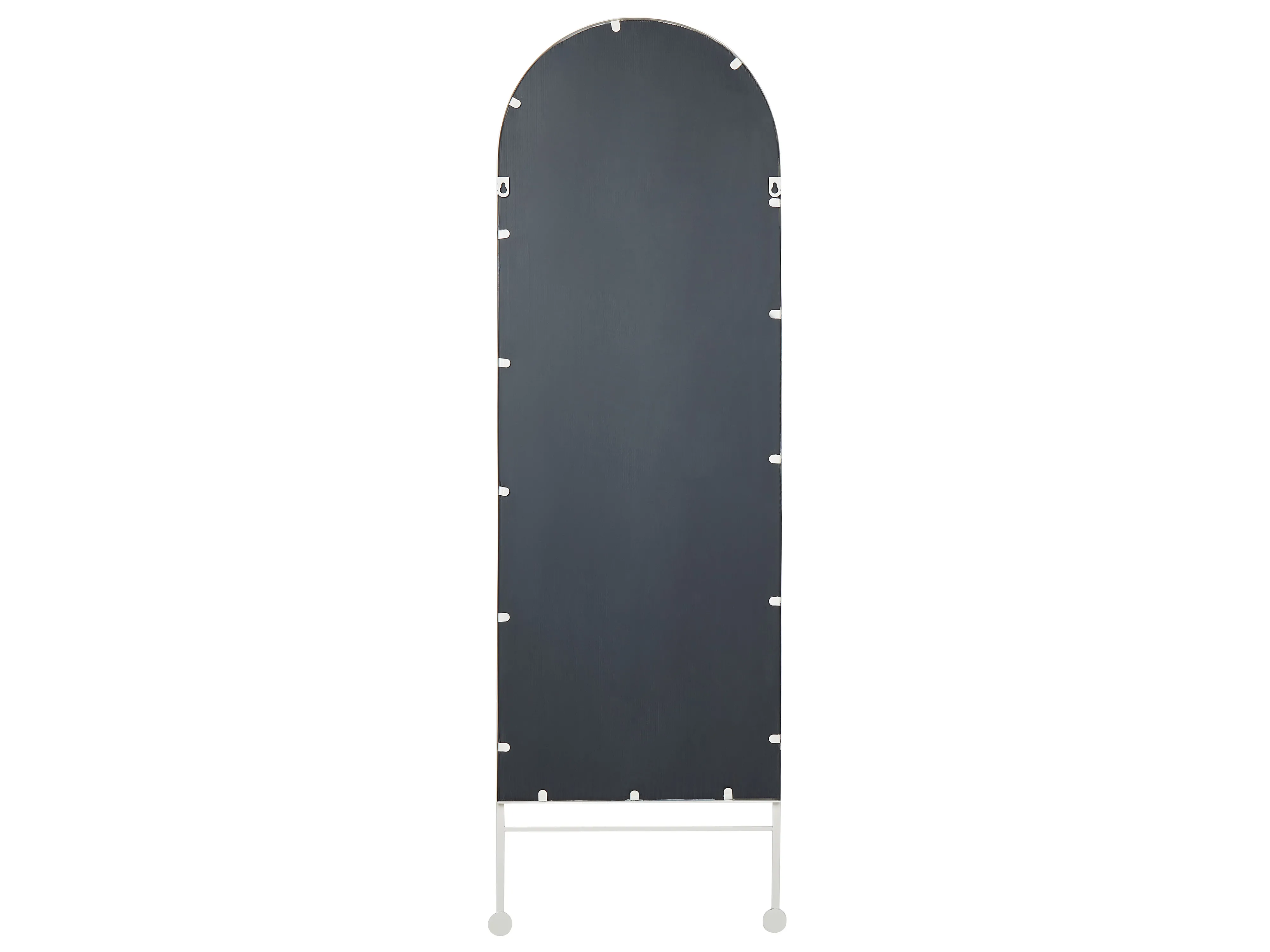 Wandspiegel JARNAGES 45 cm 145 cm Metaal Wit