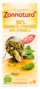 Zonnatura Thee Brandnetel & Citroengras 20ST